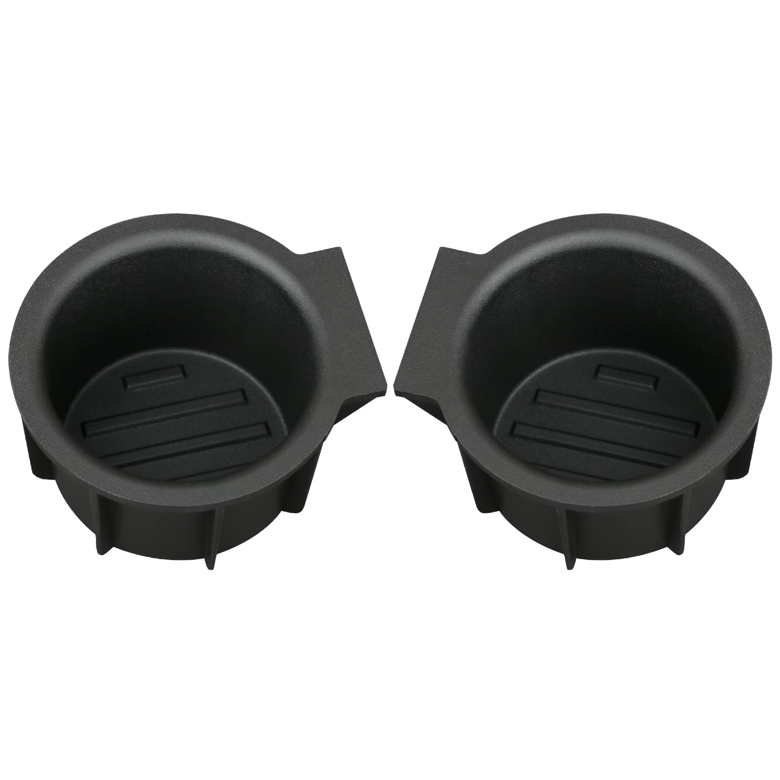 TQPONLY Flow Through Center Console Cup Holder Insert - Product Imagery