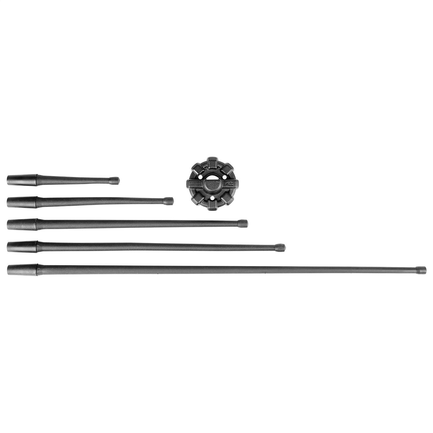 Rugged Ridge Elite Antenna Base w/ 13" Reflex Antenna for Jeep - Product Imagery