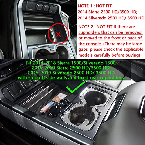Center Console Compartment Cover for 2014-2019 Sierra/Silverado - Product Imagery