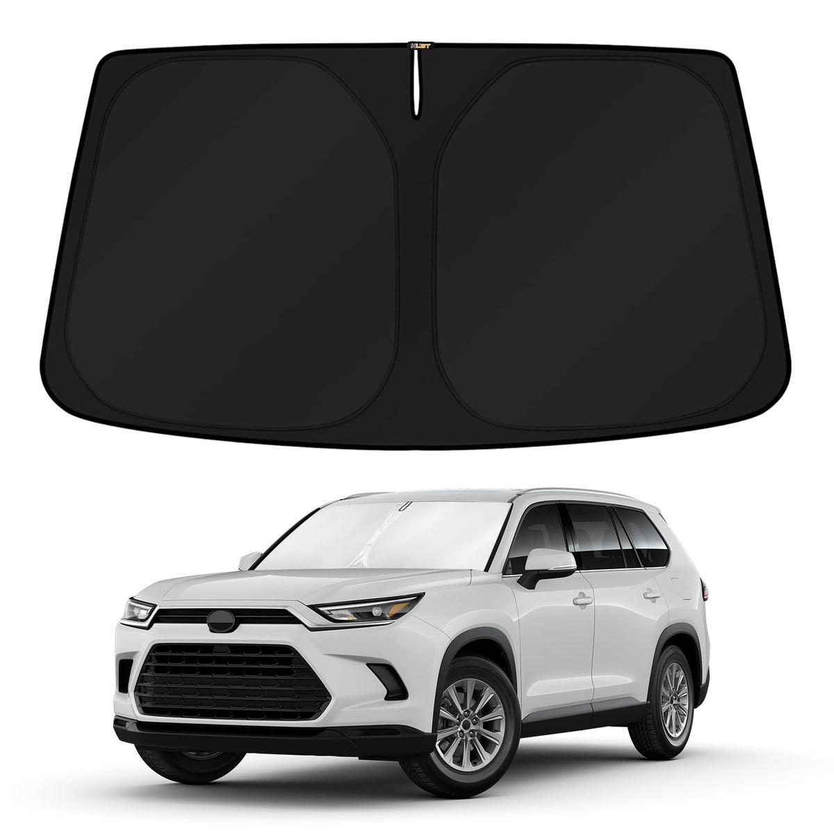 KUST Windshield Sun Shade for 2024 2025 2026 Toyota Grand - Product Imagery
