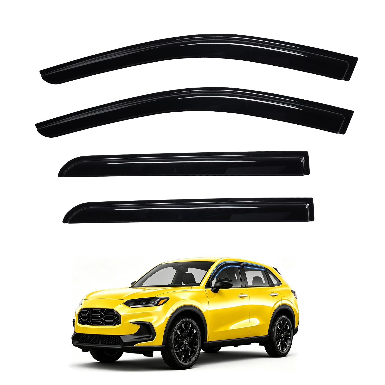 HRV Rain Guard - Window Visors for Honda HR-V HRV 2023-2025 - Product Imagery
