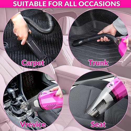 ThinkLearn Car Cleaning Kit with High Power Car Vacuum Detailing - Product Imagery