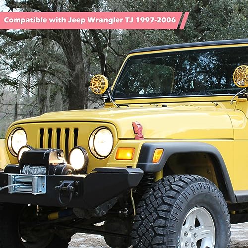 RT-TCZ for Wrangler TJ Hood Latches Catch Kit Compatible with - Product Imagery