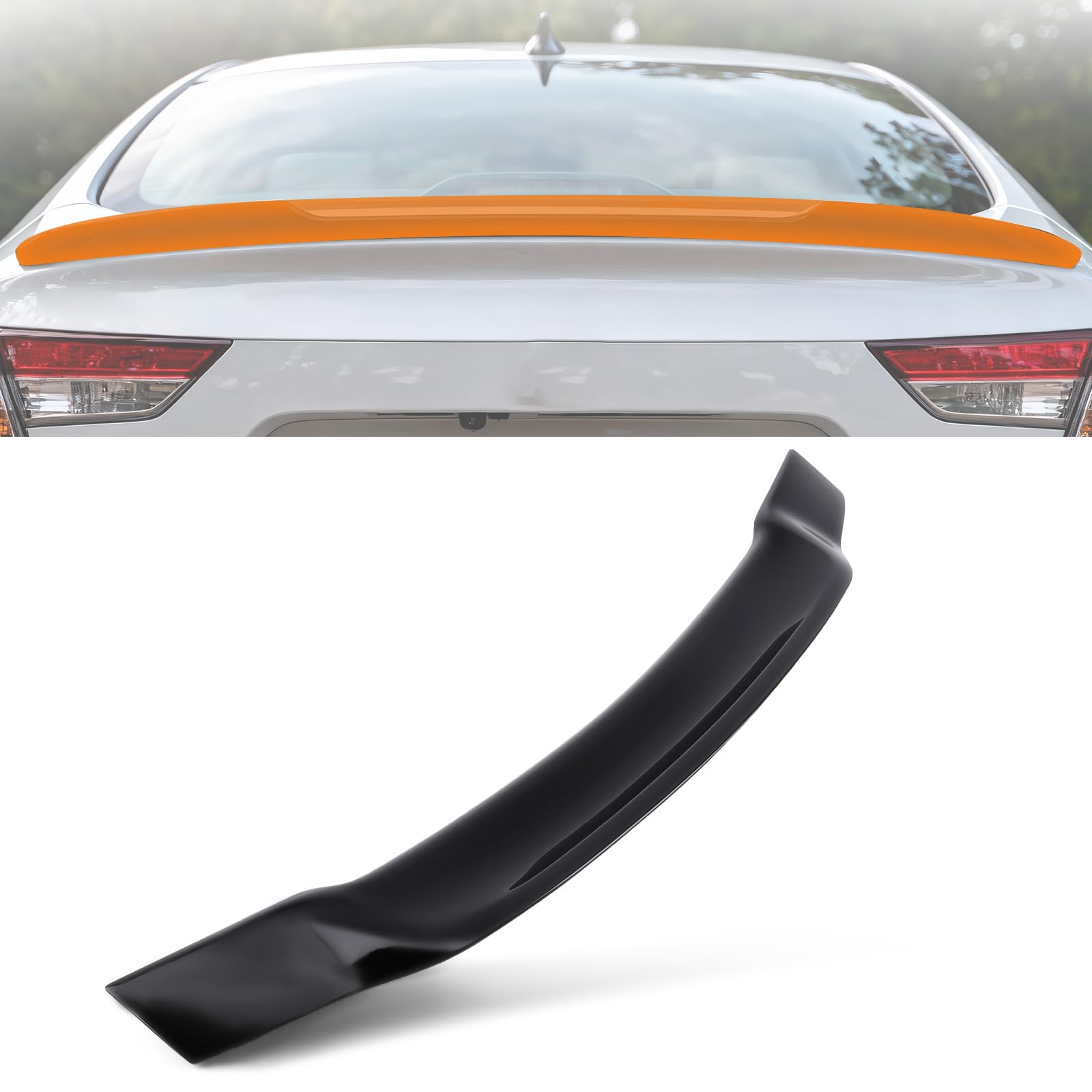 maXpeedingrods R-Style Spoiler for Honda Civic 8th Gen Sedan - Product Imagery