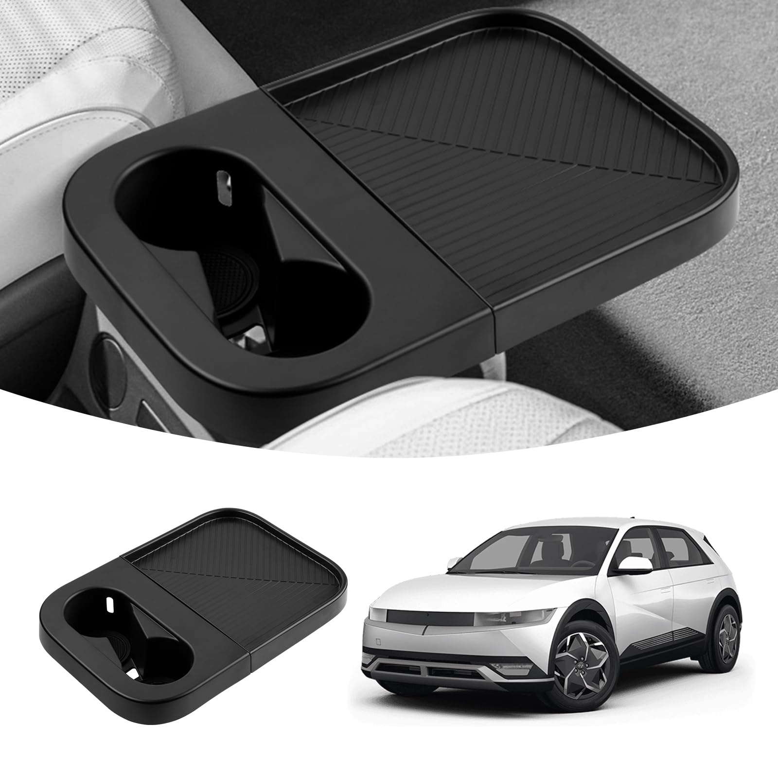 Karltys Center Console Organizer Tray with Cup Holder for - Product Imagery