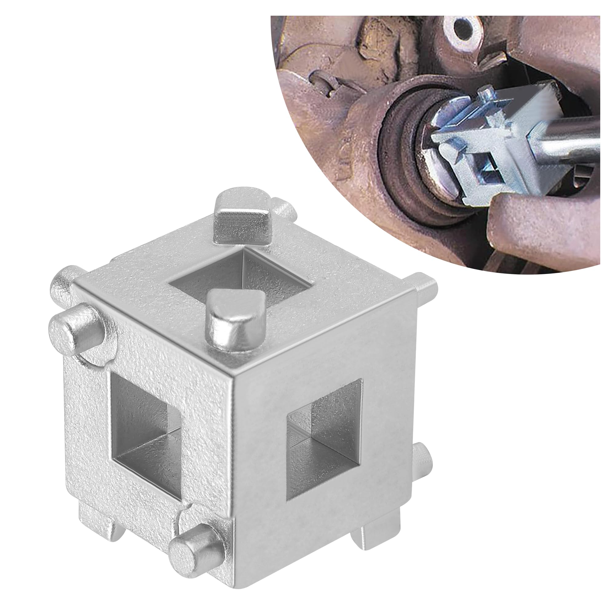 Junecarp Cube Brake Caliper Compression Tool,Steel Brake Caliper - Product Imagery
