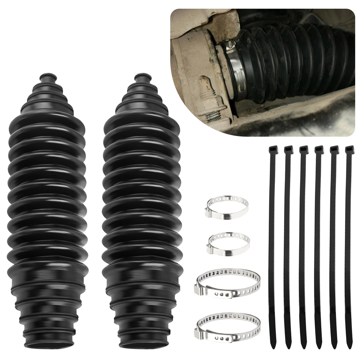 Car Rack and Pinion Boot Steering Rack Boot Tool Kit,Dustproof - Product Imagery