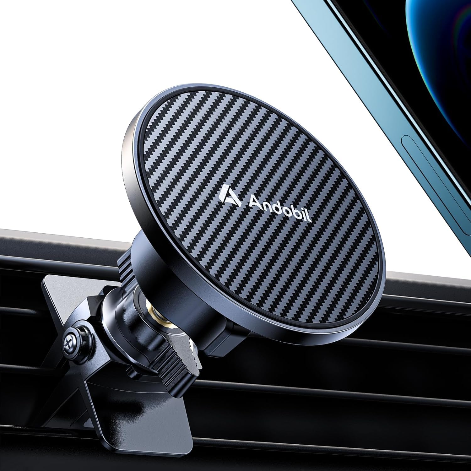 andobil for MagSafe Car Mount [Strong Magnet&Metal Clip] Vent - Product Imagery