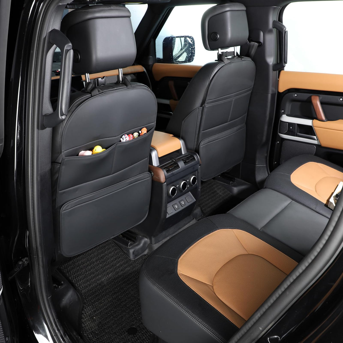 TAIKOO Seat Back Protector,Shields Seat Backs From Kicks and - Product Imagery