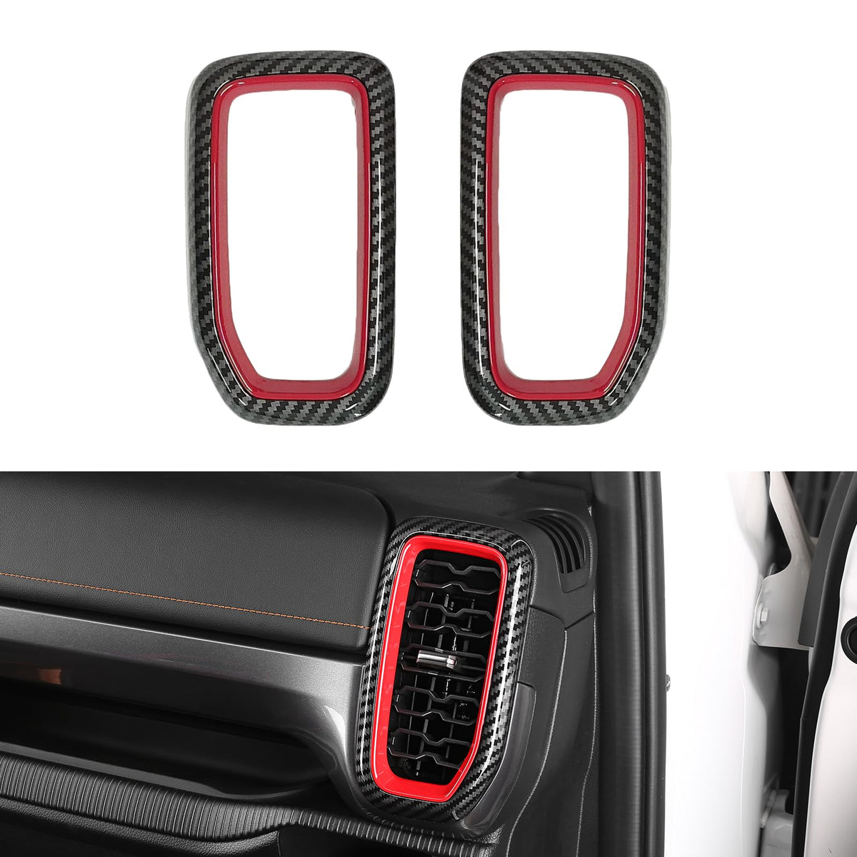 Air Condition Vent Outlet Cover Trims Compatible with Ford - Product Imagery