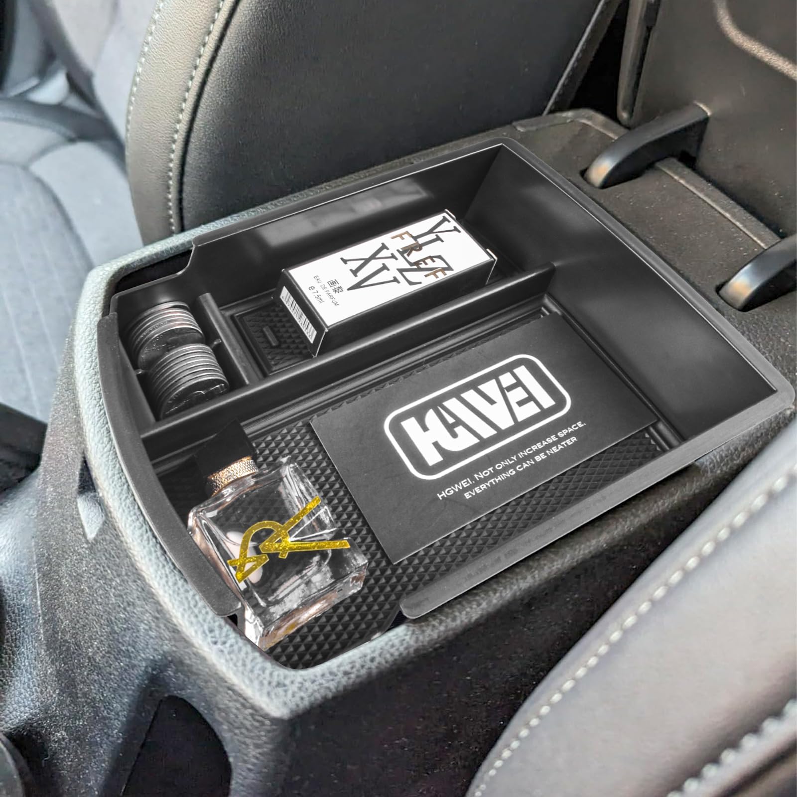 Center Console Organizer for Hyundai Kona 2018-2023 Interior - Product Imagery