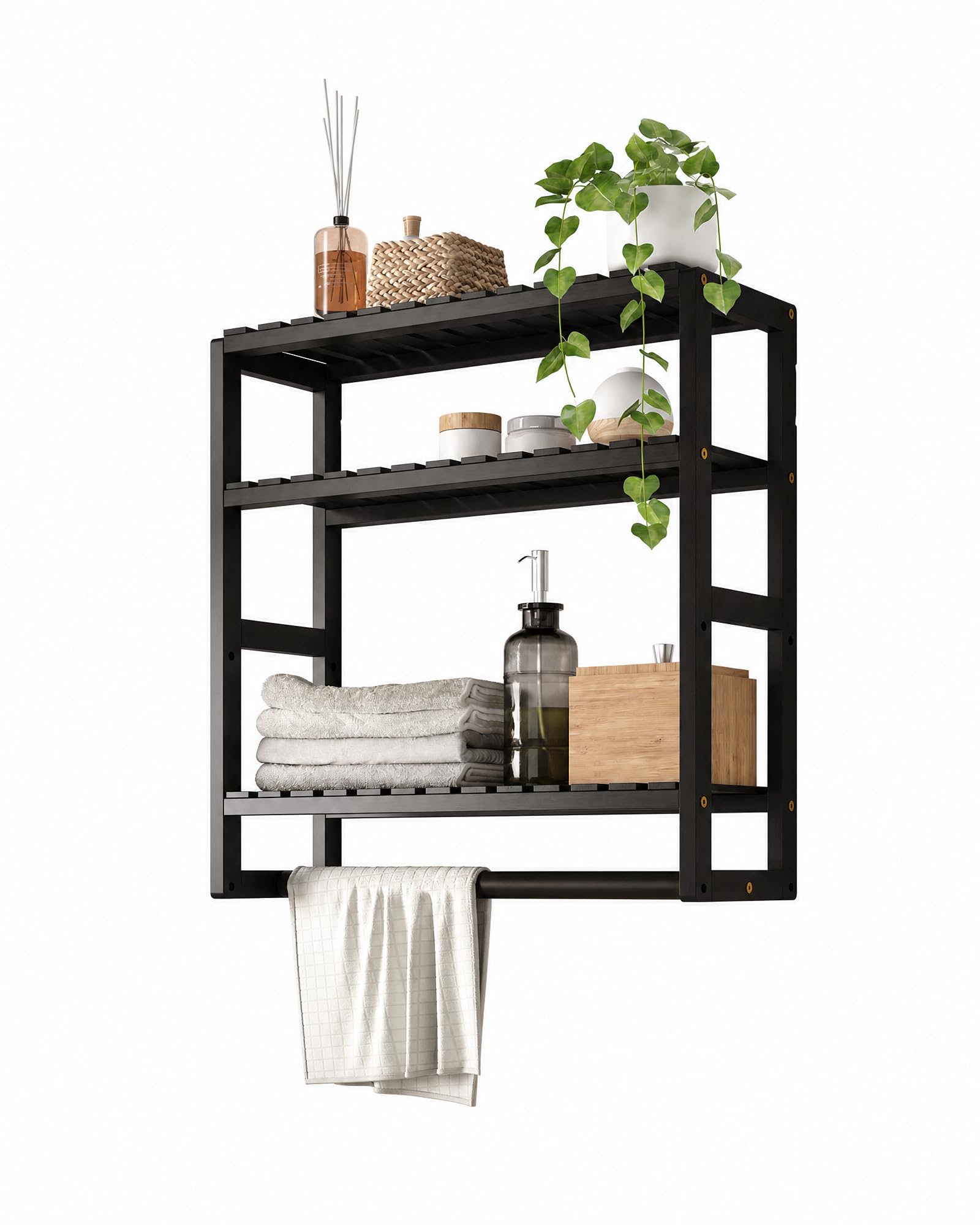 Galood Over The Toilet Storage Bathroom Shelves Wall Mounted 3 - Product Imagery