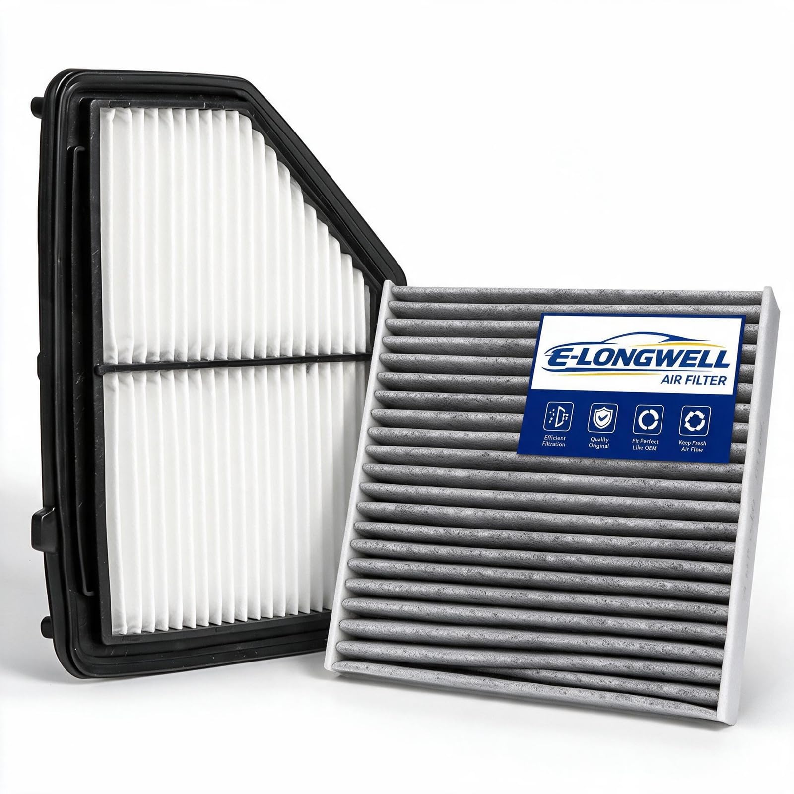 Cabin & Engine Air Filter Kit for 2016-2022 Honda HR-V 1.8L(Gas) - Product Imagery