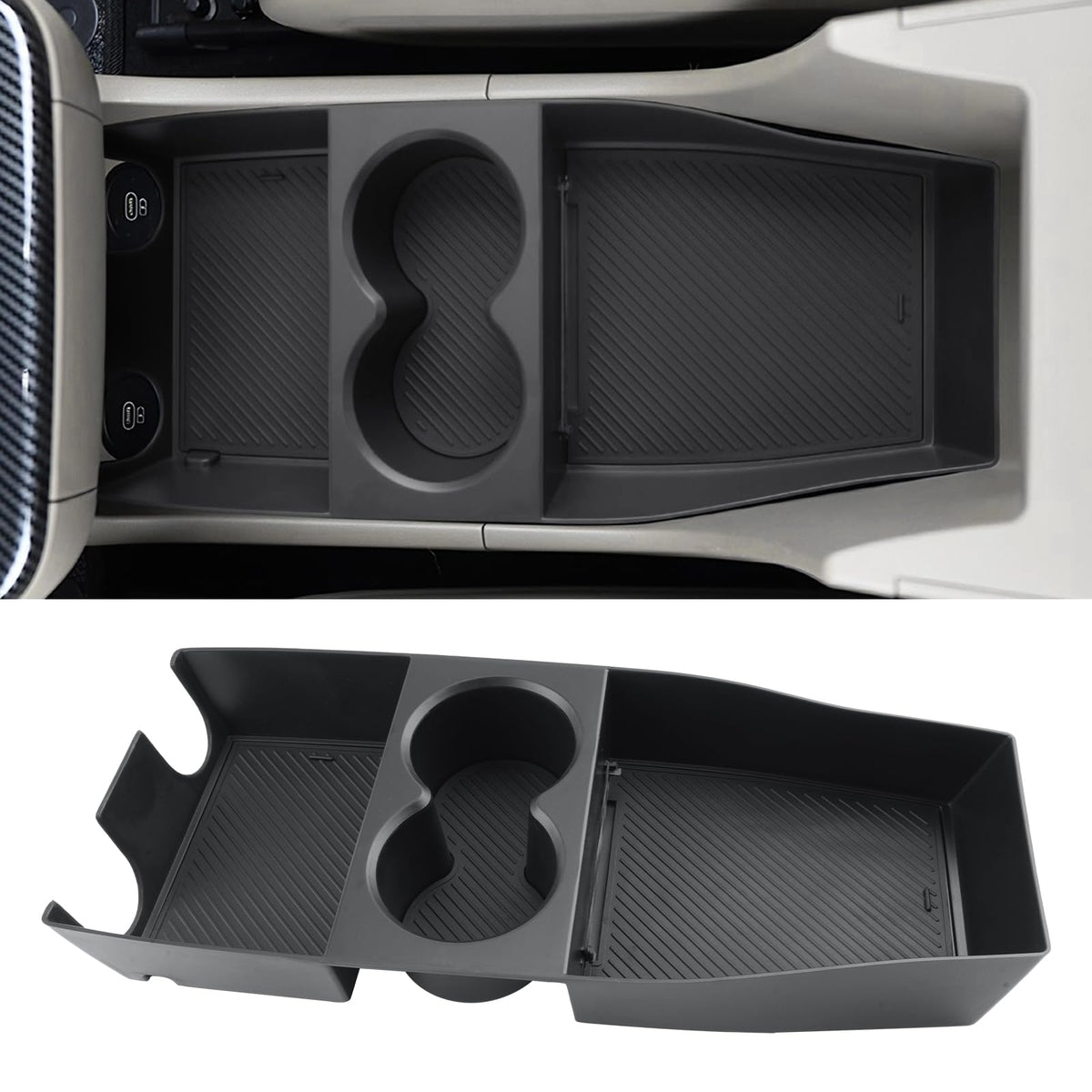CDEFG for 2025 2026 Hyundai Ioniq 5 Center Console Organizer - Product Imagery