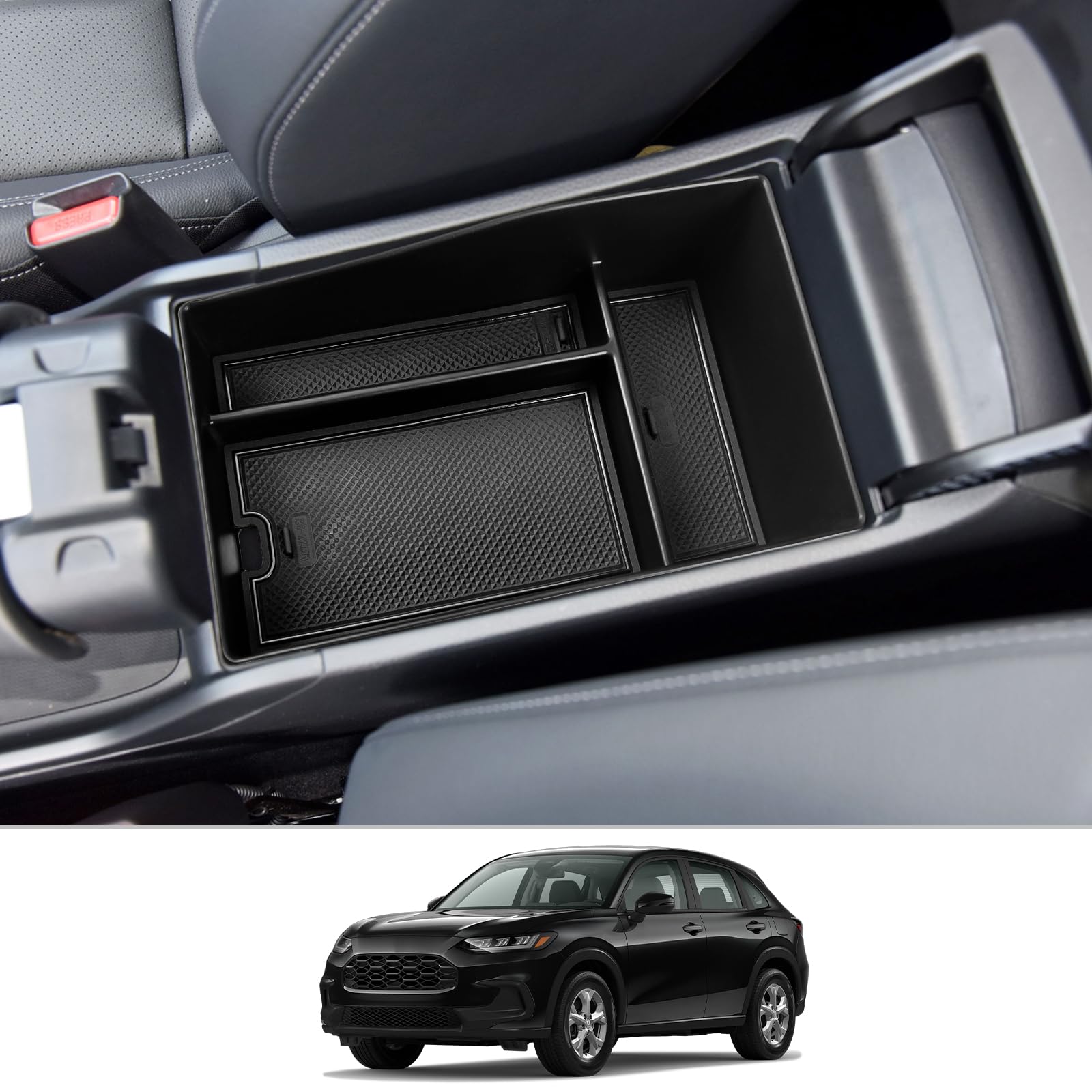 CDEFG for 2023 2024 2025 2026 2027 HR-V Center Console Organizer - Product Imagery