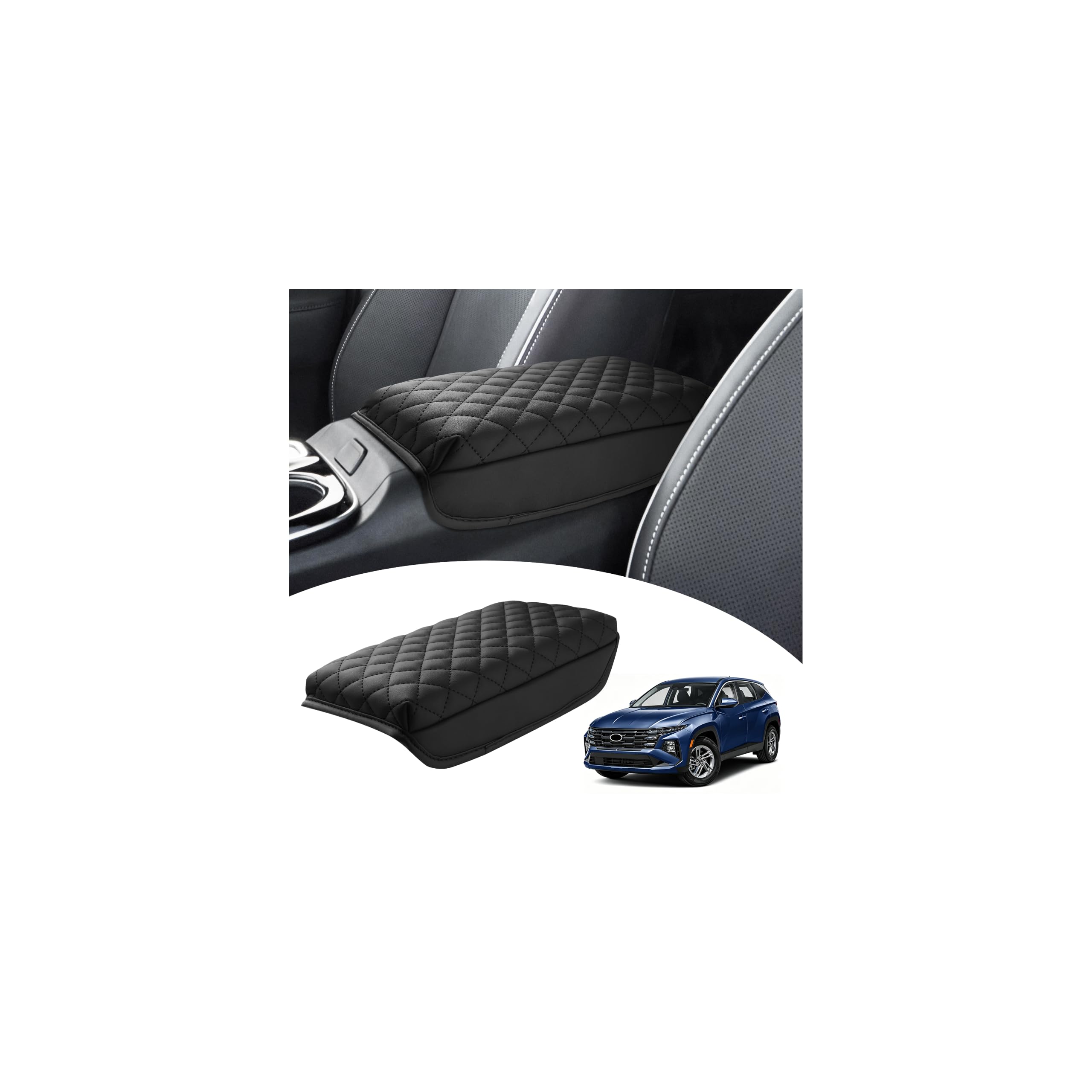 Shademax Center Console Cover for Hyundai Tucson 2022-2026 - Product Imagery