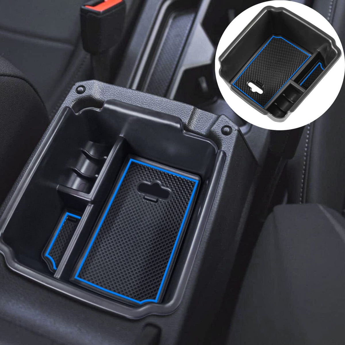 Center Console Organizer for 2018-2024 Tiguan & 2022-2024 Taos - Product Imagery