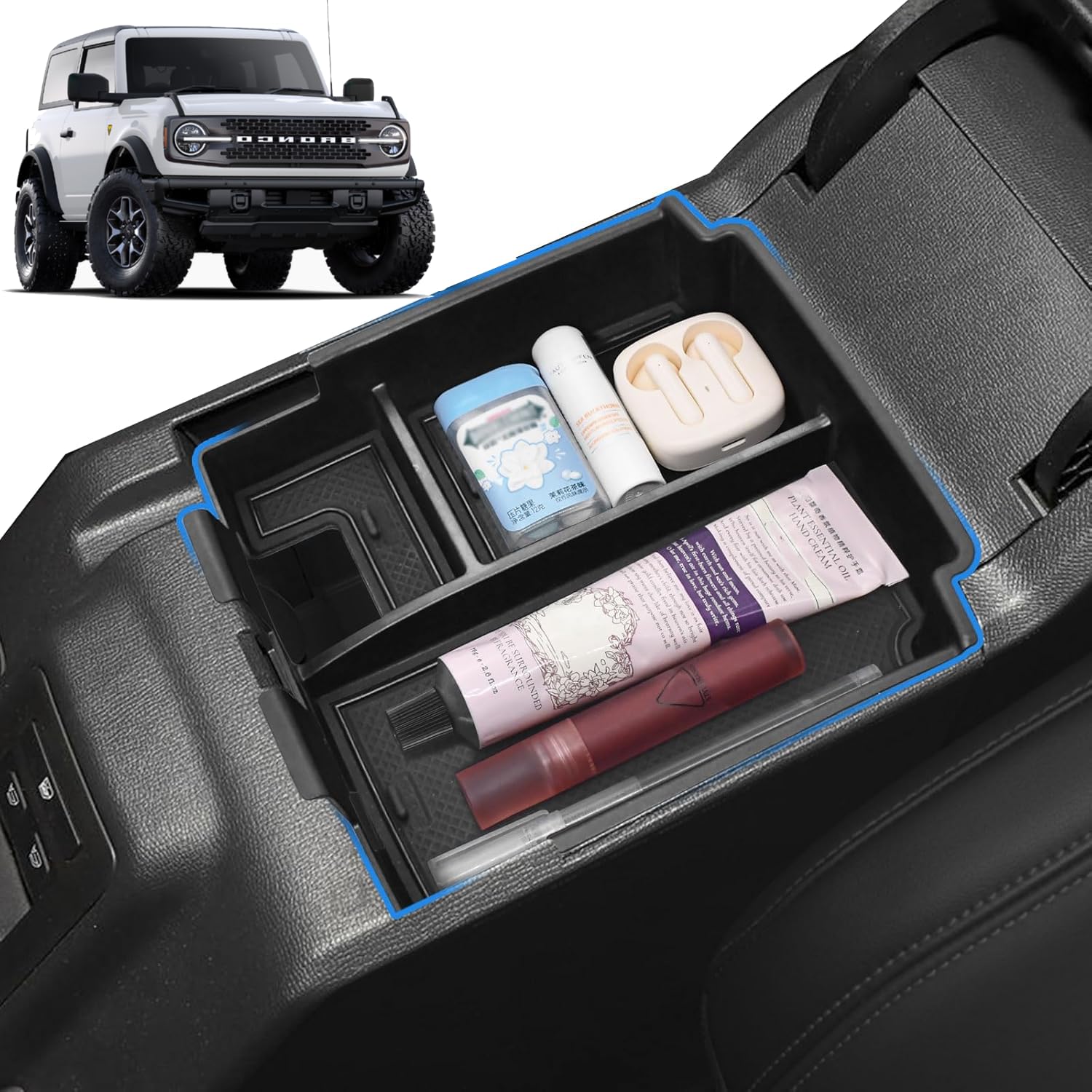 2026 Upgrade Center Console Organizer fit for 2025 2026 Ford - Product Imagery
