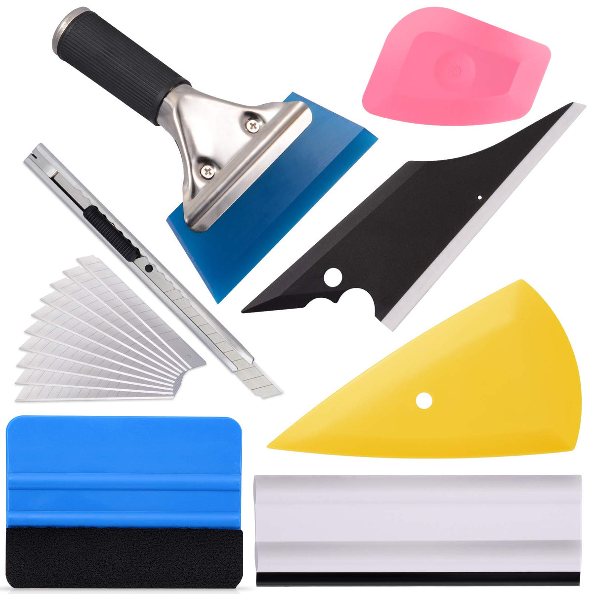 EHDIS Vinyl Wrap Tool Window Tint Kit Tinting Tools Vinyl - Product Imagery
