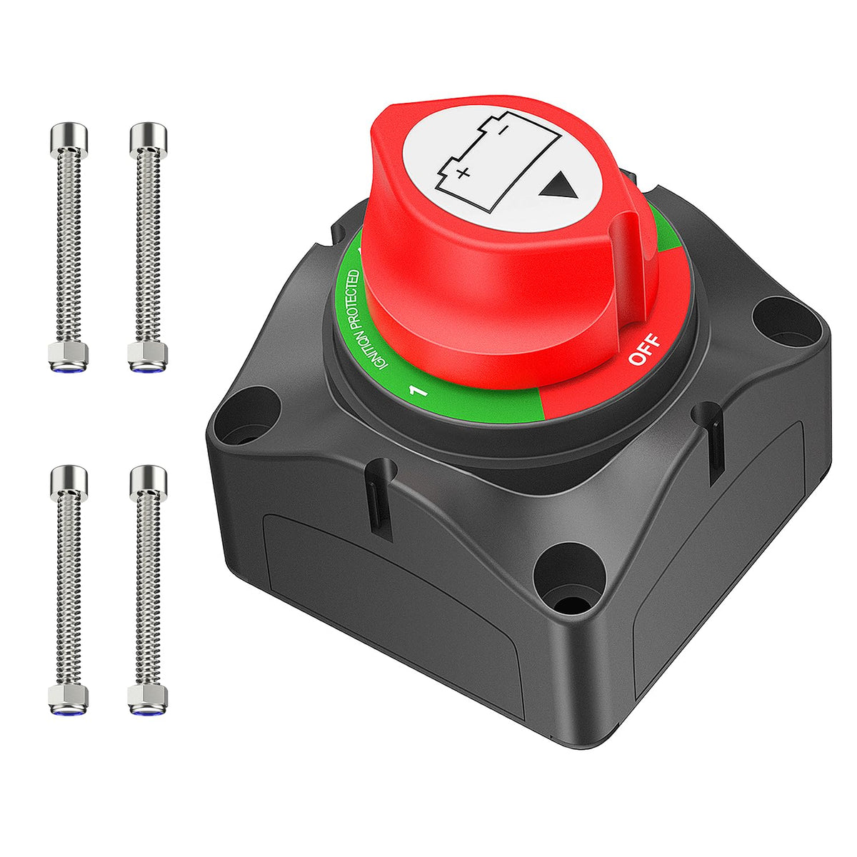Nilight 1-2-Both-Off Battery Switch Power Cut Master Isolator - Product Imagery