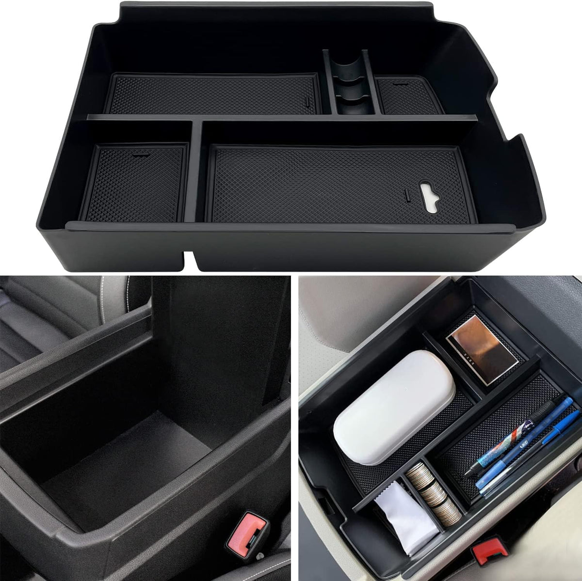 for VW Atlas and Cross Sport Accessories Center Console - Product Imagery