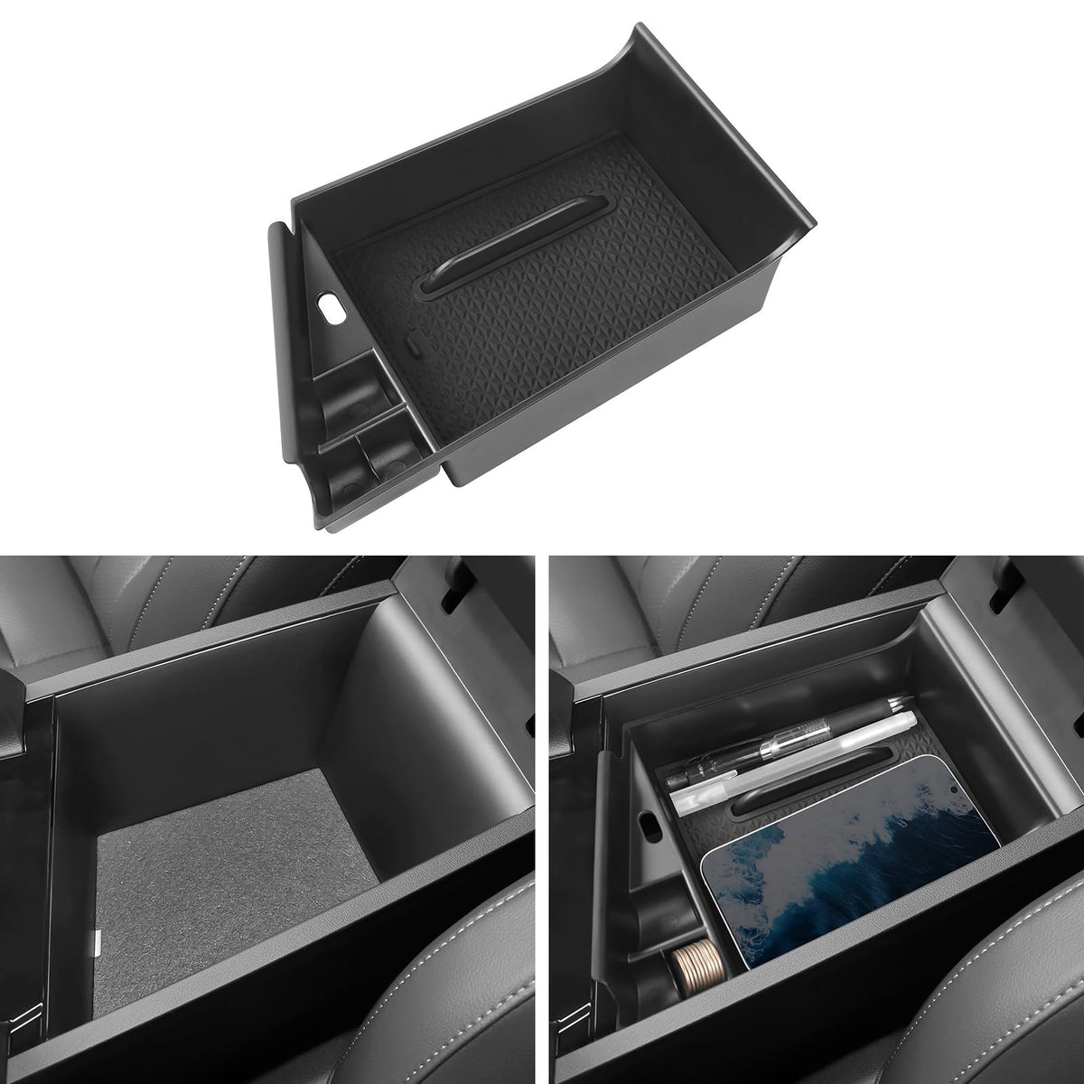 Center Console Organizer Compatible with Hyundai 2021-2025 2026 - Product Imagery