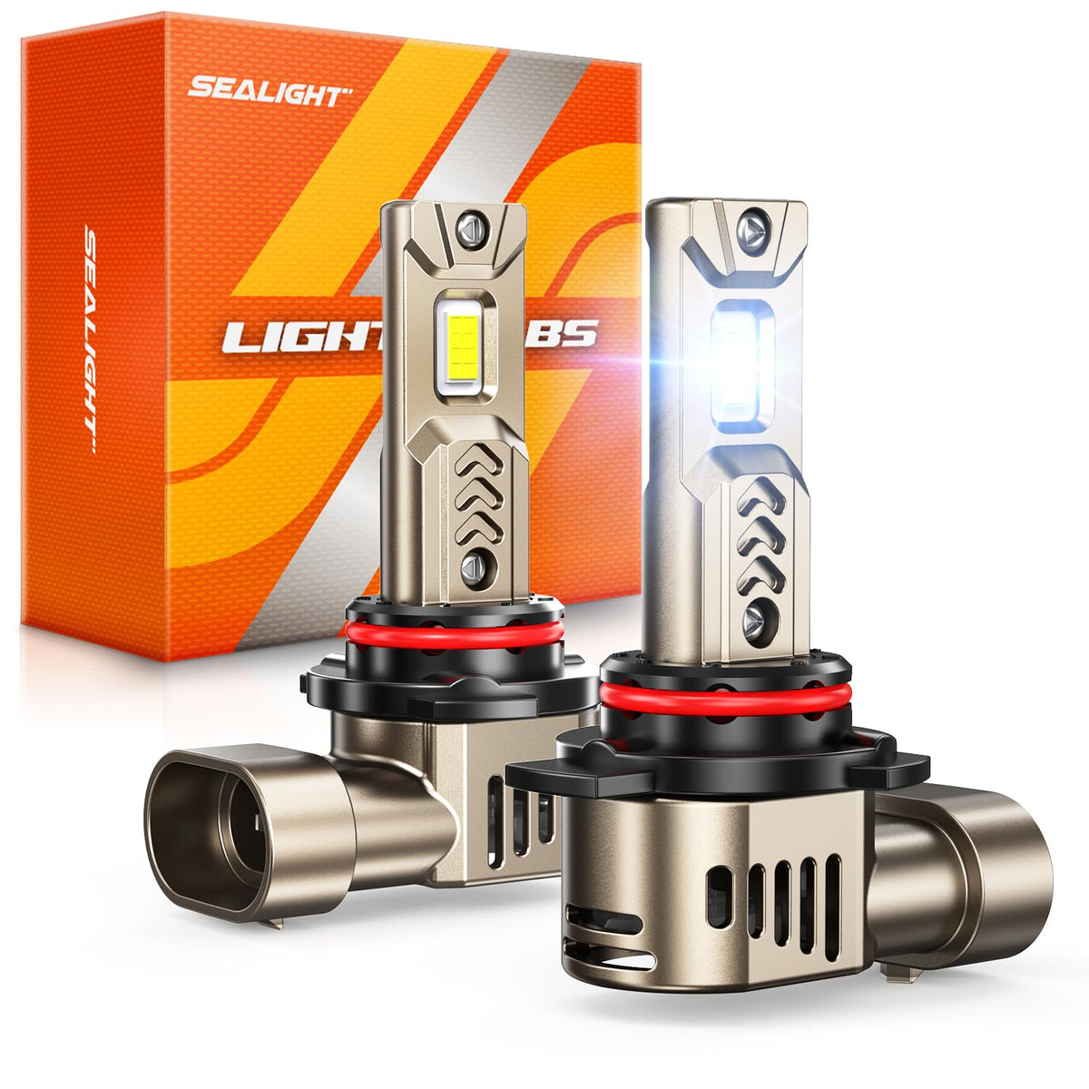 SEALIGHT L2S 9012 LED Light Bulbs, 12X 70000LM Super Brighter - Product Imagery