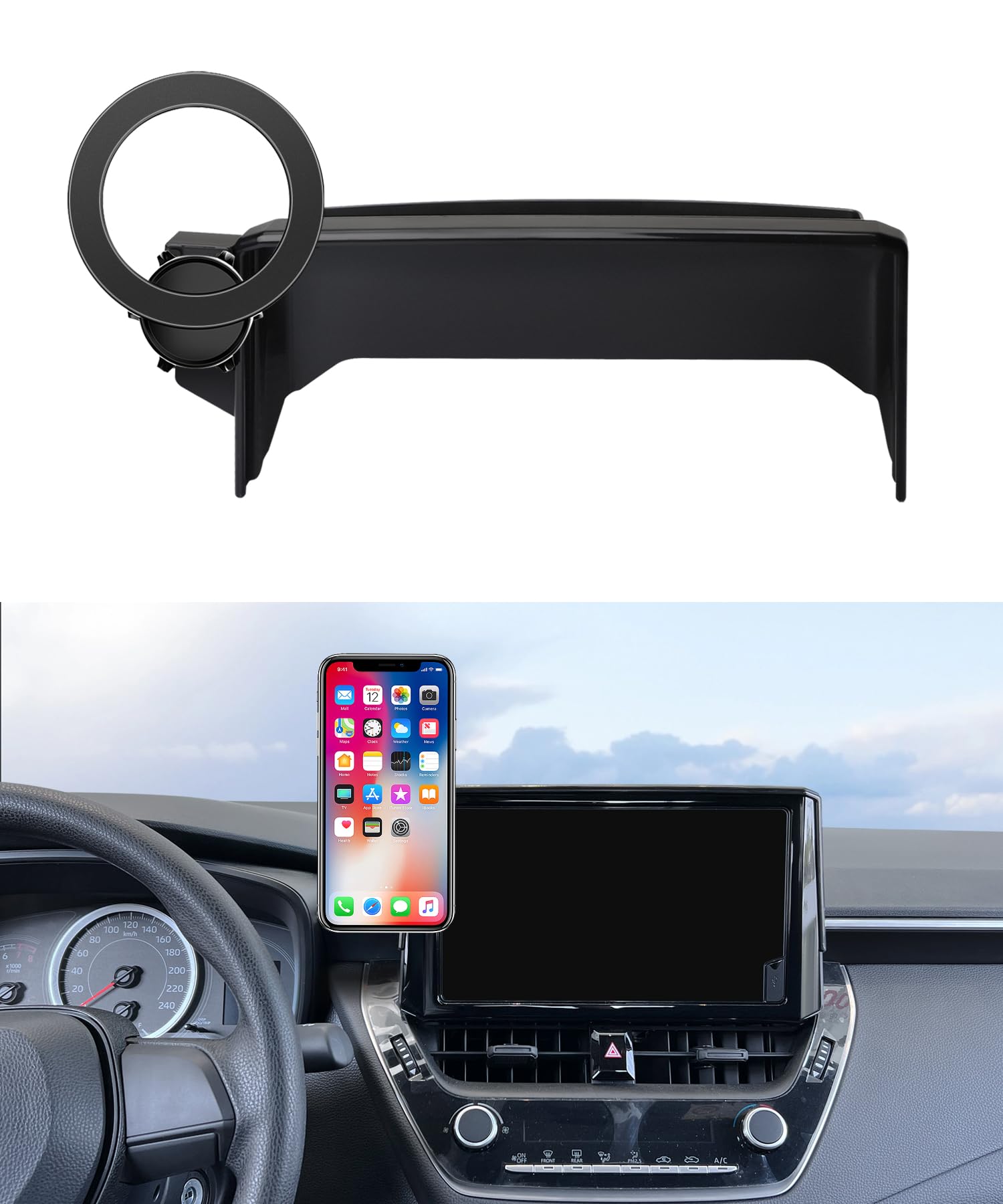 Car Phone Holder for Toyota Corolla 2020-2026,Corolla Cross - Product Imagery