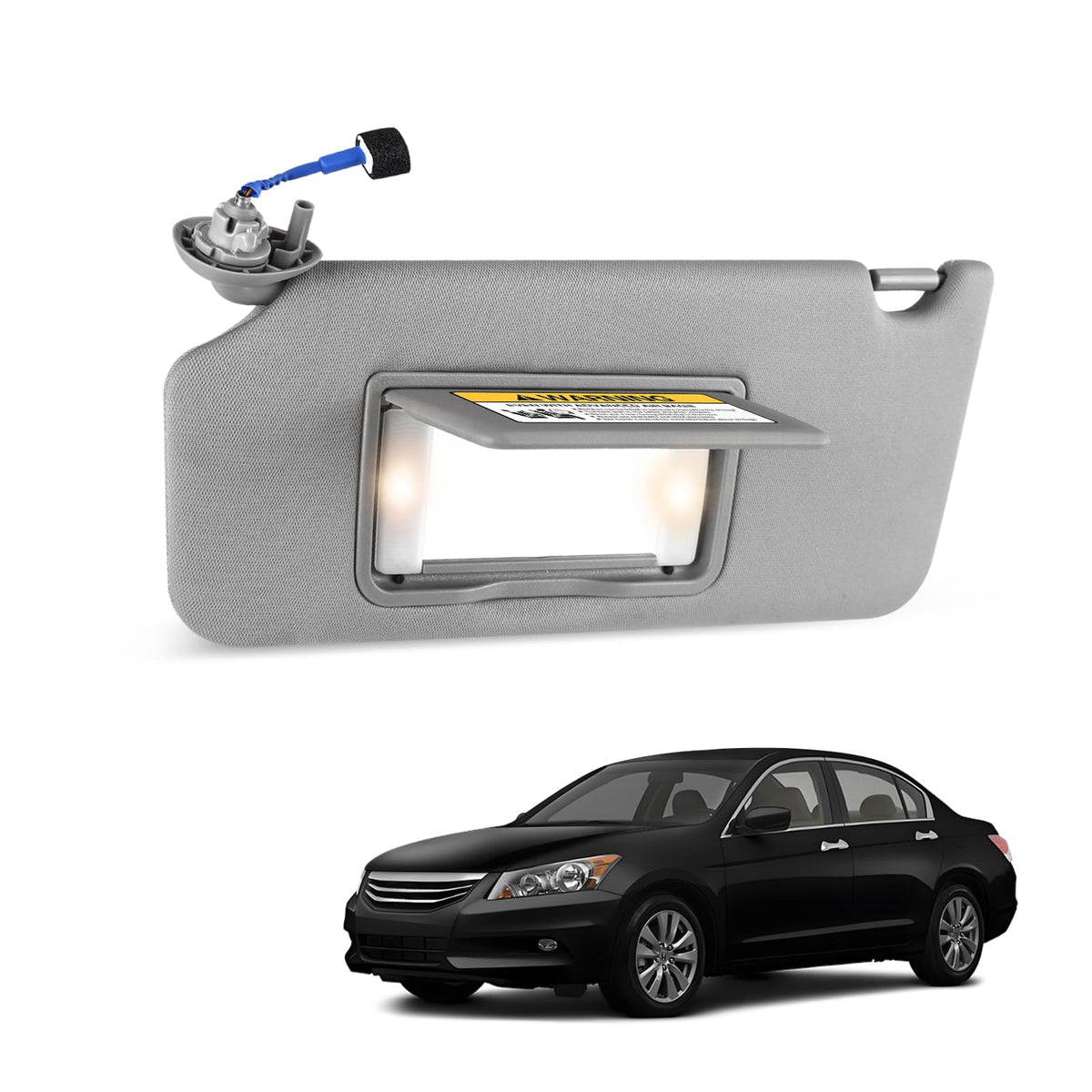 ItranMc Sunvisor Driver Side for 2008-2017 Honda Accord - Product Imagery