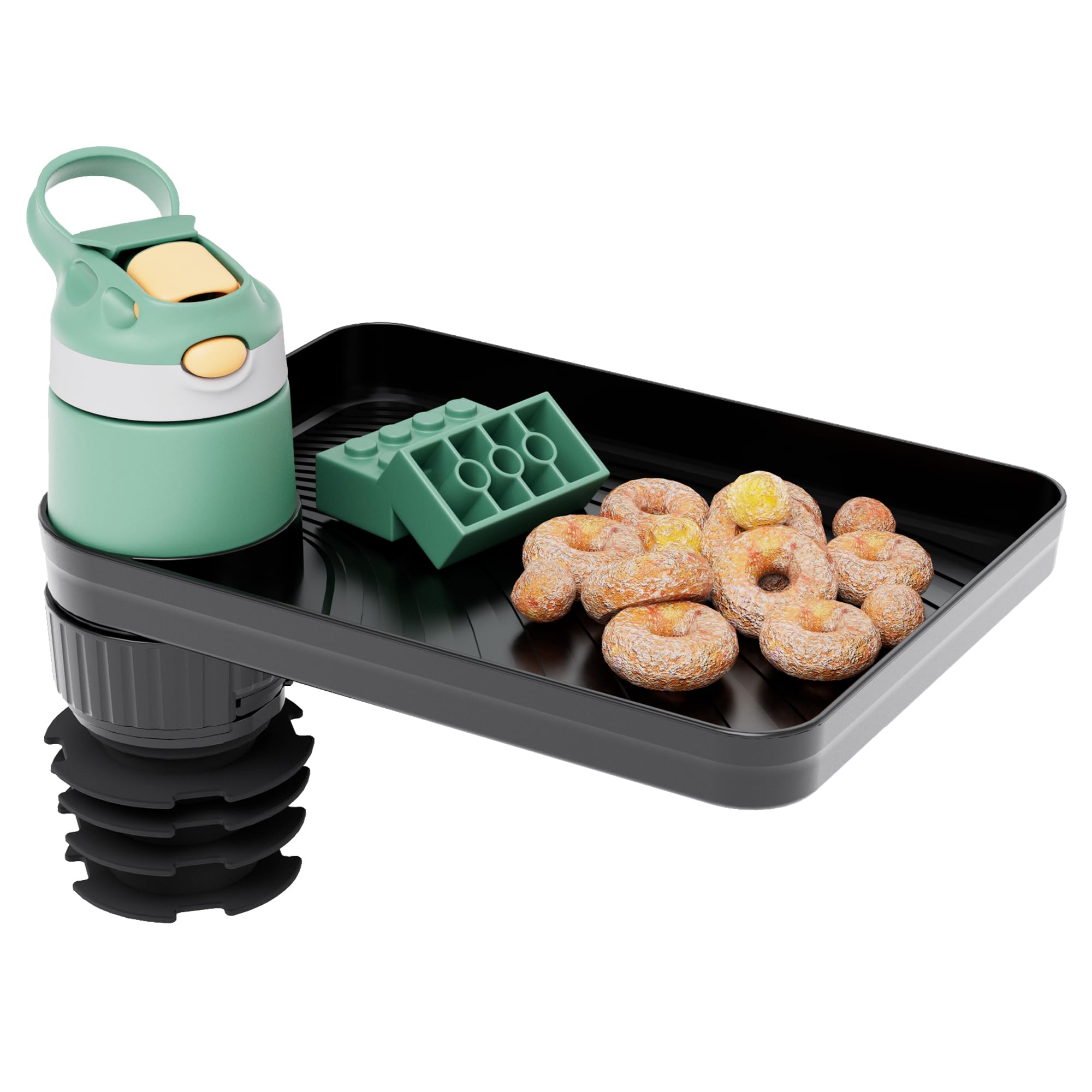 Car Seat Tray for Kids Fits 2.8'-3.2'Cup Holders (1, Standard - Product Imagery