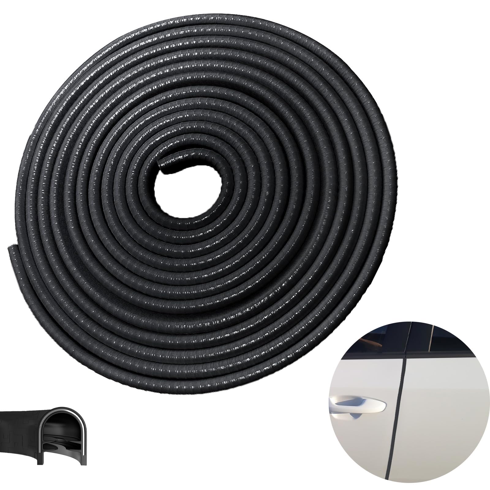 Car Door Edge Guards, 16.4Ft(5m) Car Accessories Door Protector - Product Imagery