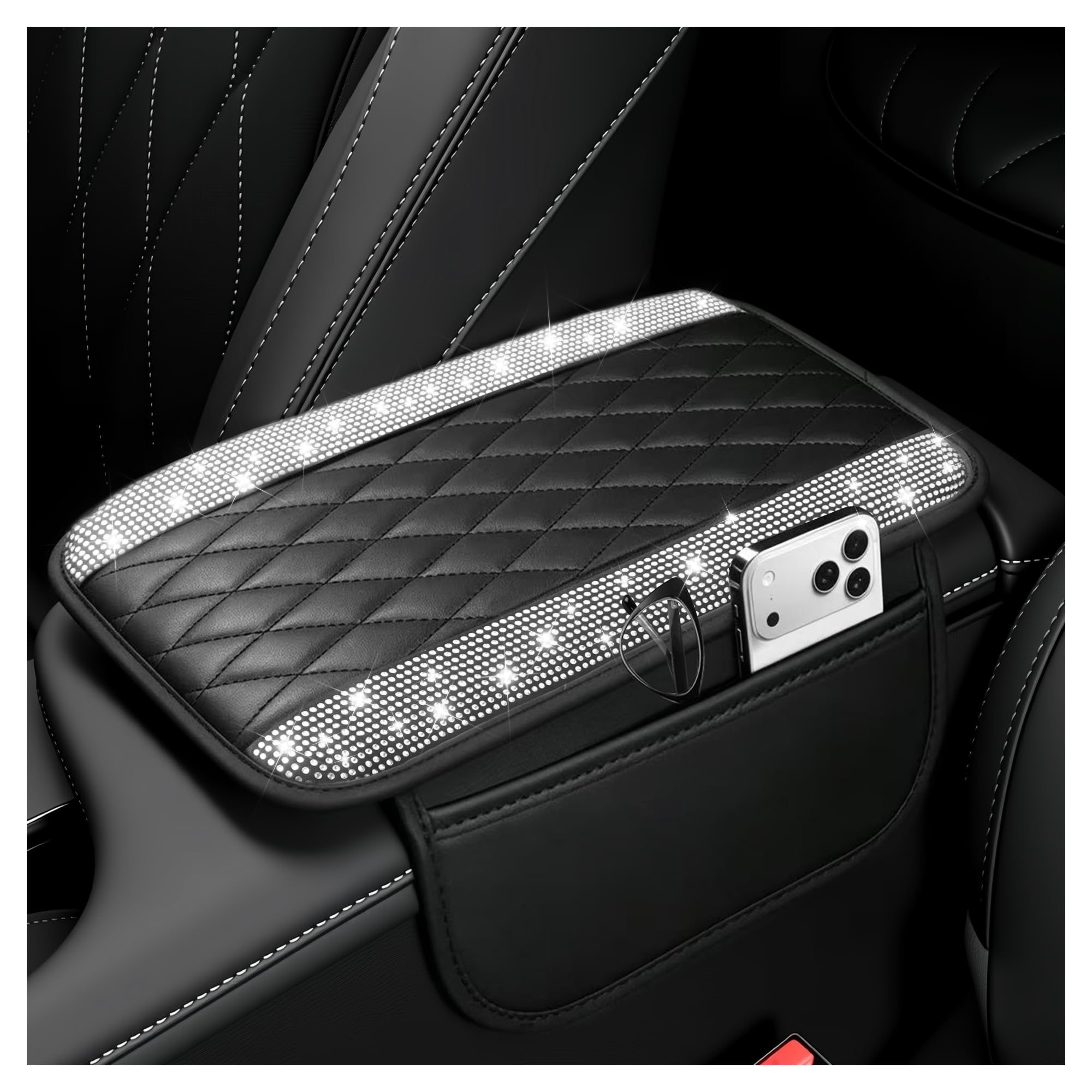 Stacool Upgraded Car Center Console Cover with - Product Imagery