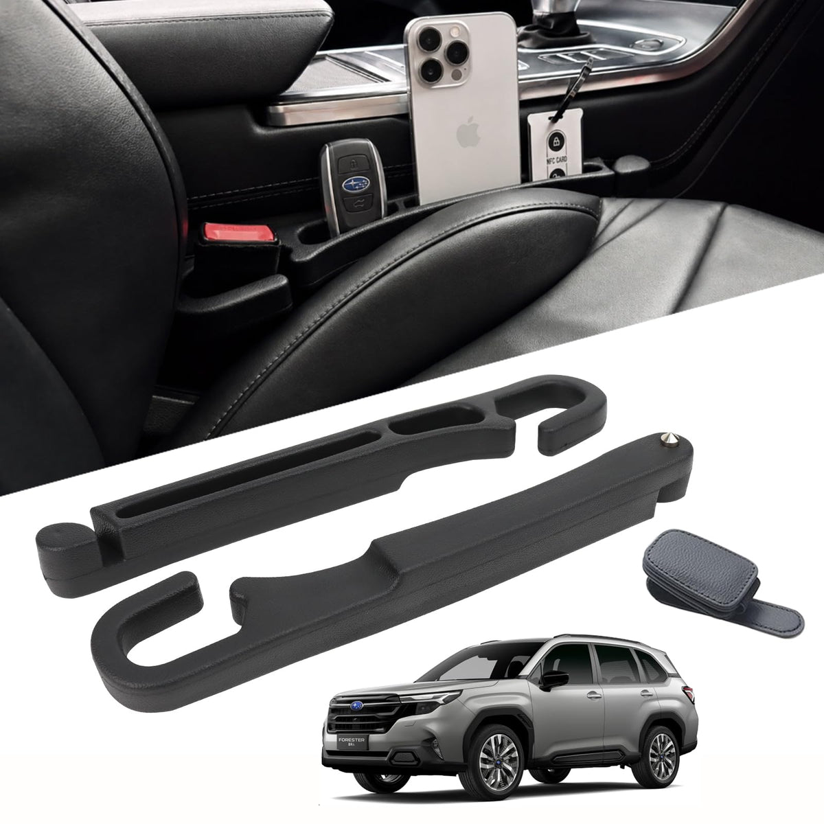 2 Pack Car Seat Gap Filler Compatible with Subaru Outback - Product Imagery