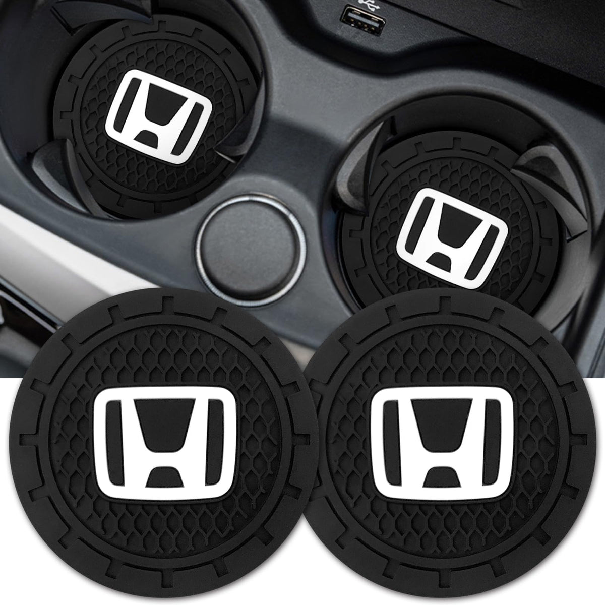 Car Cup Holder Coaster for Honda Series Cupholder Coaster - Product Imagery