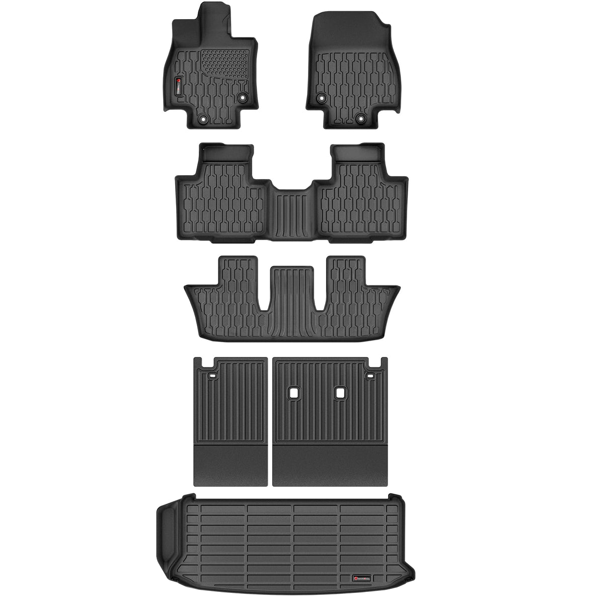 Floor Mats & Cargo Liner for Toyota Grand Highlander 2024 2025 - Product Imagery
