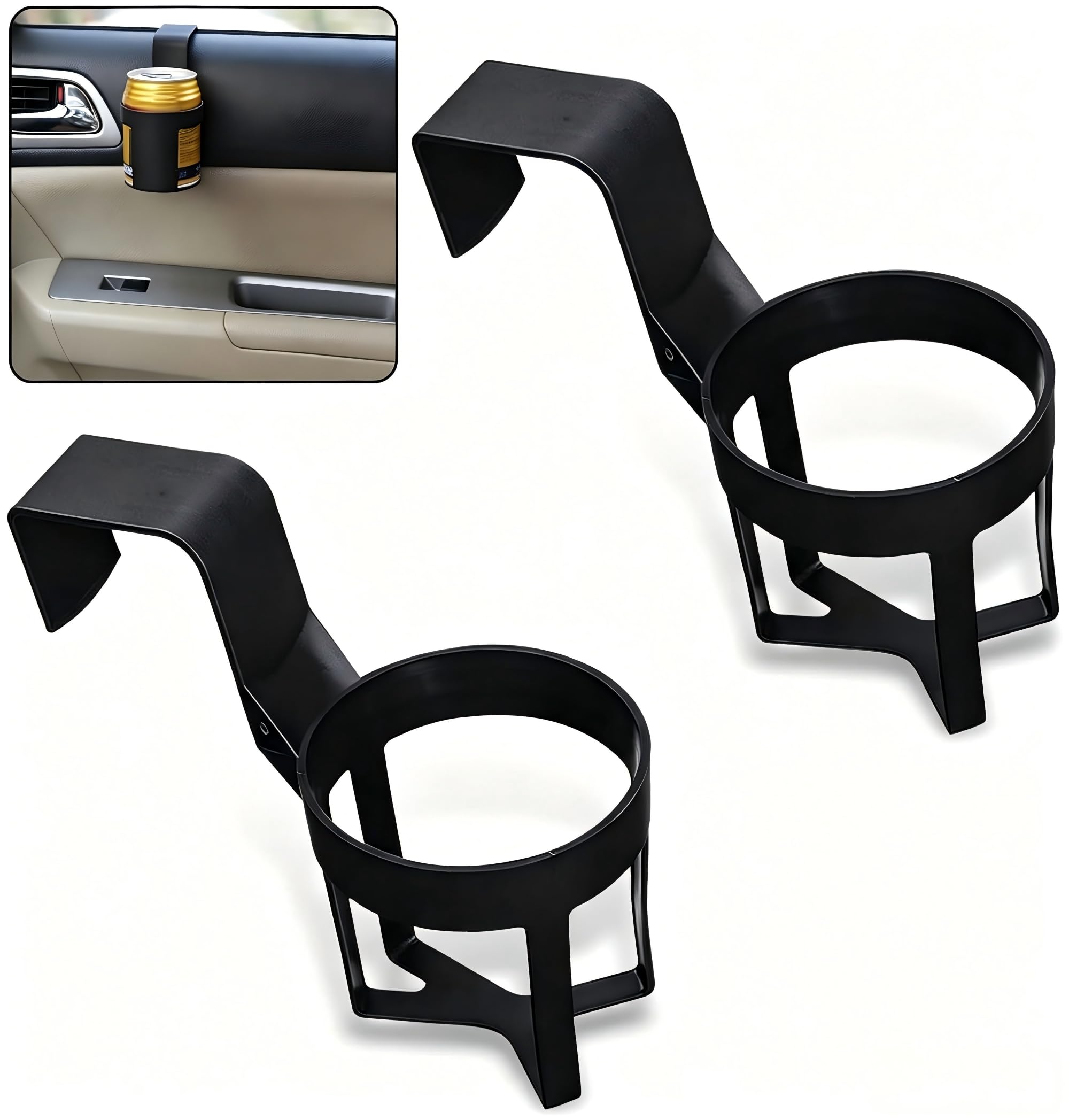 2 PCS Car Hanging Cup Holders, Multi-function Window Mount for - Product Imagery