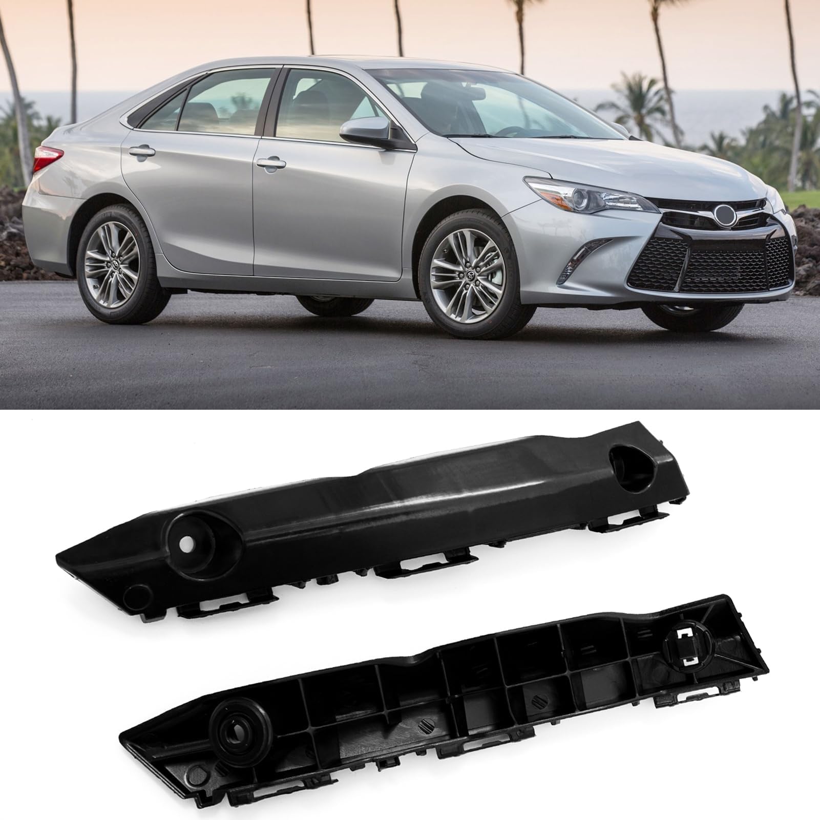 Yumzeco Compatible with Toyota Camry Front Bumper Bracket 2015 - Product Imagery