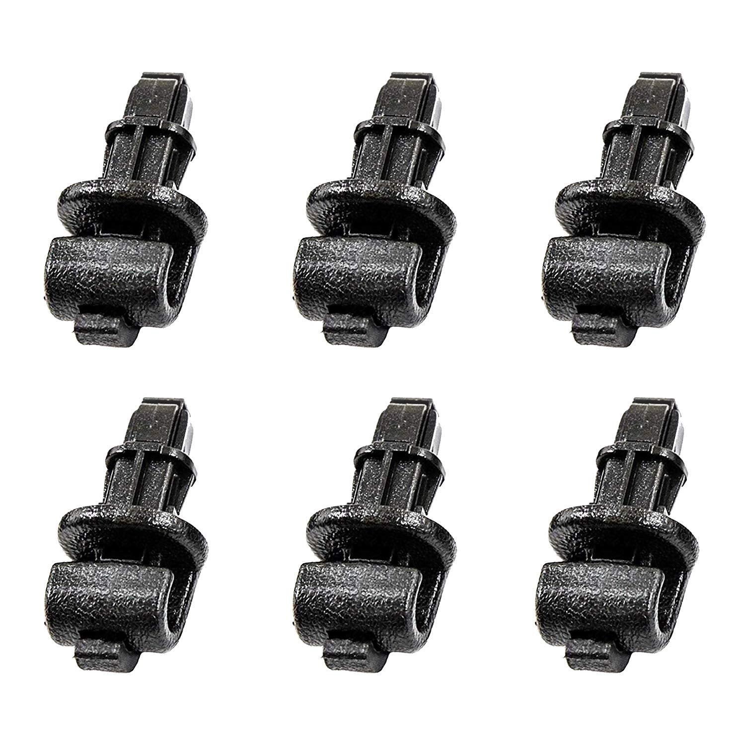 Xislet Set of 6 Sun Shade Hook Clips Fits for Honda Odyssey - Product Imagery