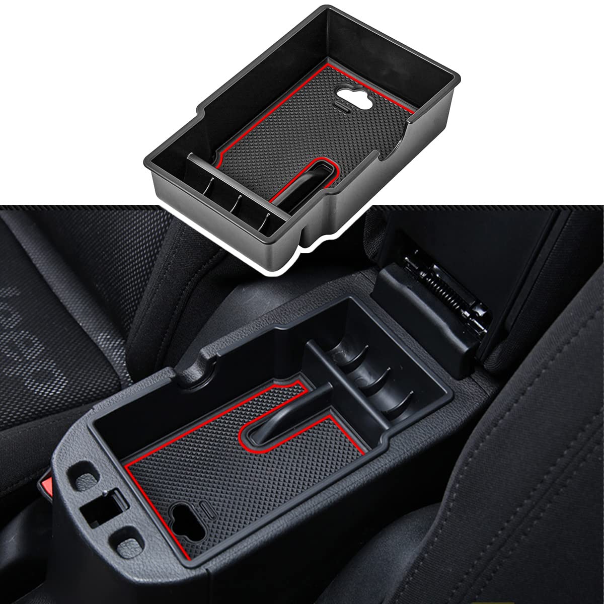 Center Console Organizer Tray for Jeep Renegade Accessories - Product Imagery