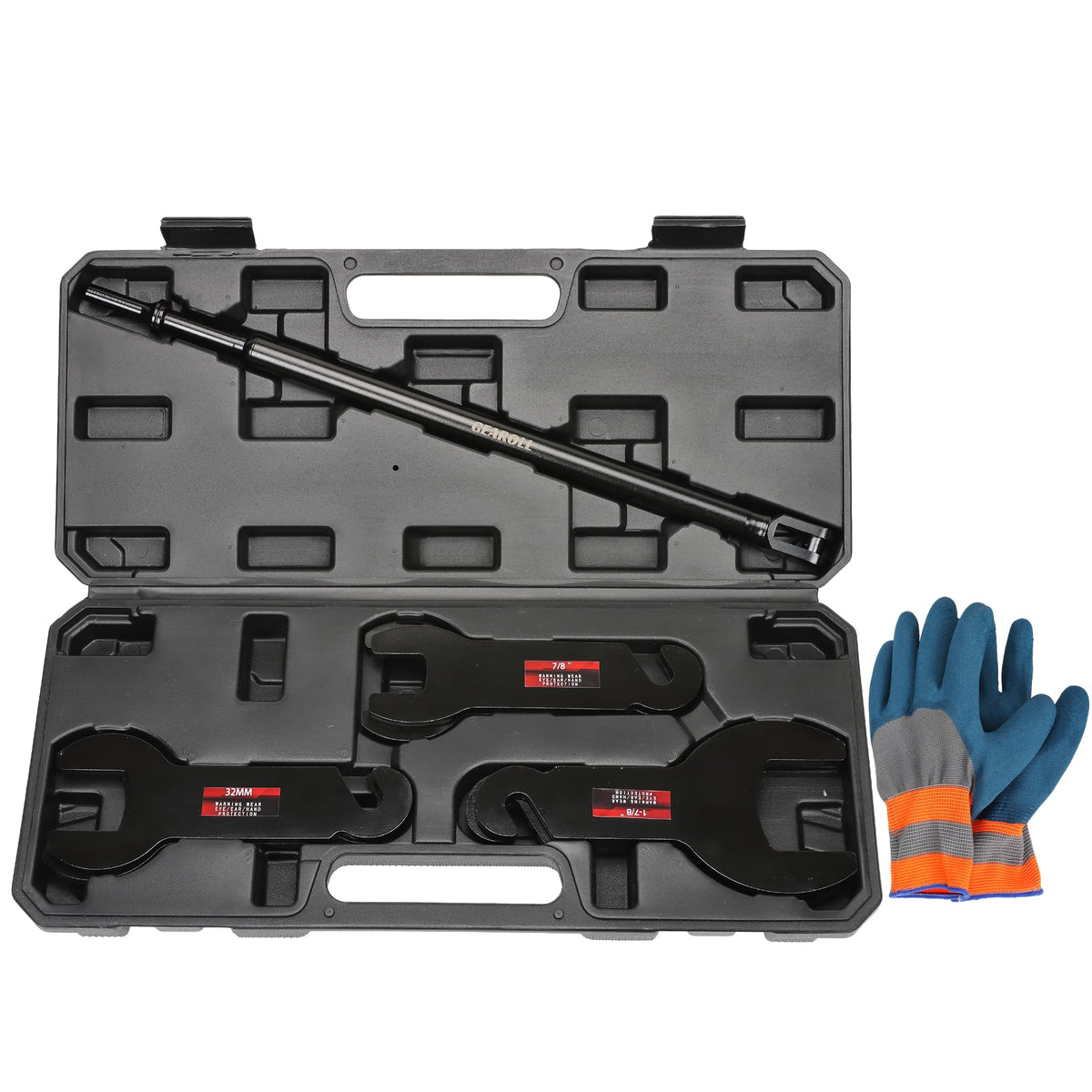43300 Pneumatic Fan Clutch Wrench, 8PCS Fan Clutch Removal Tool - Product Imagery