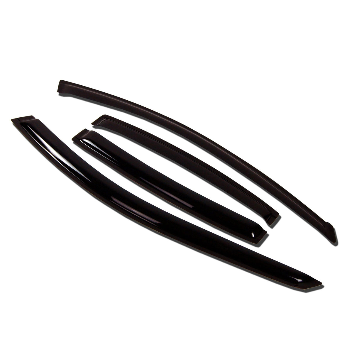 WV-633 Outside Mount Window Visor Deflector Rain Guard Dark - Product Imagery