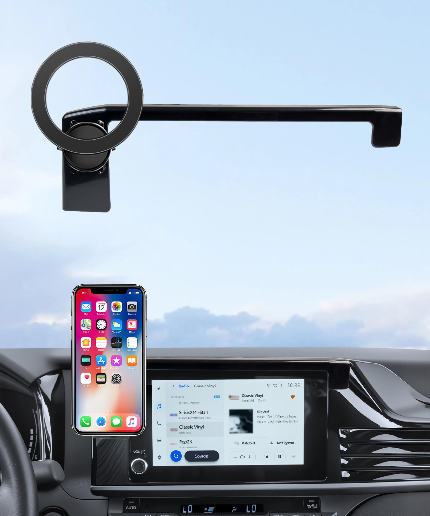 Car Phone Holder for Toyota Camry LE/SE 2025-2026 Accessories - Product Imagery