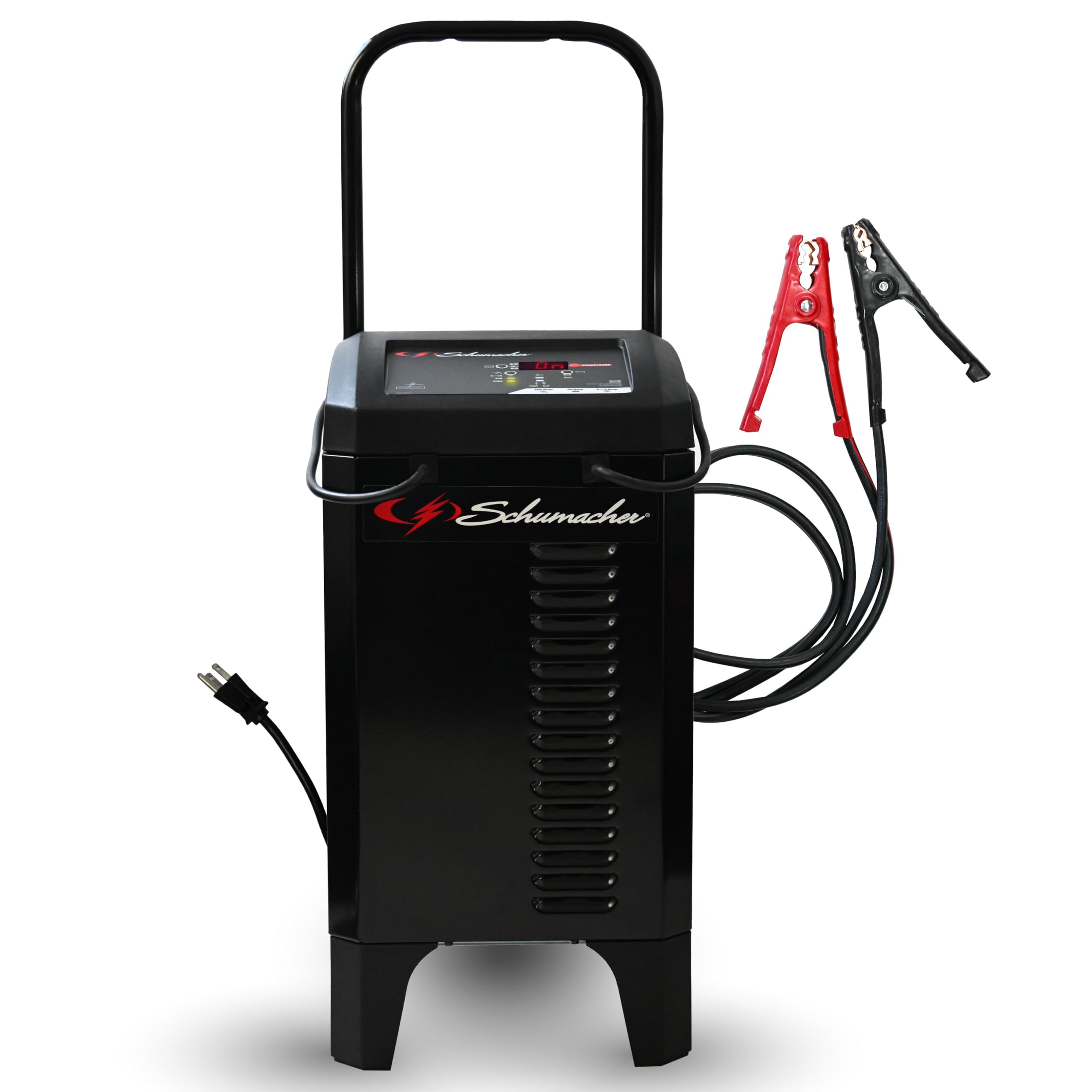Schumacher Electric Wheeled 6A Car Battery Charger & Maintainer - Product Imagery
