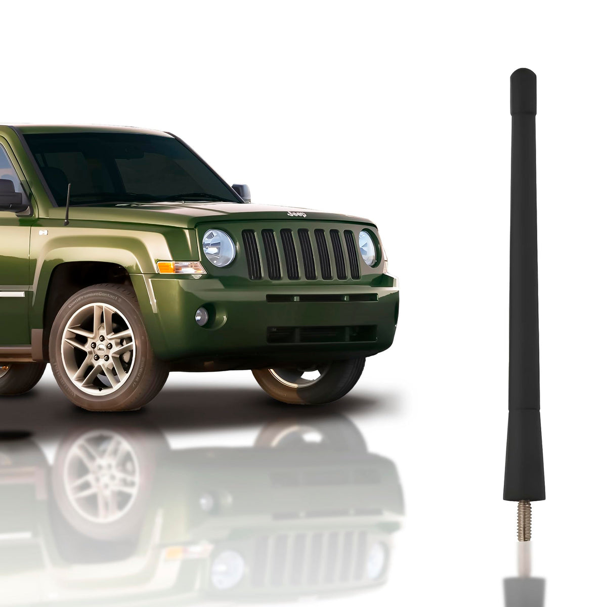 7-Inch Antenna Mast for Jeep Patriot MK & Compass (2007-2017) – - Product Imagery