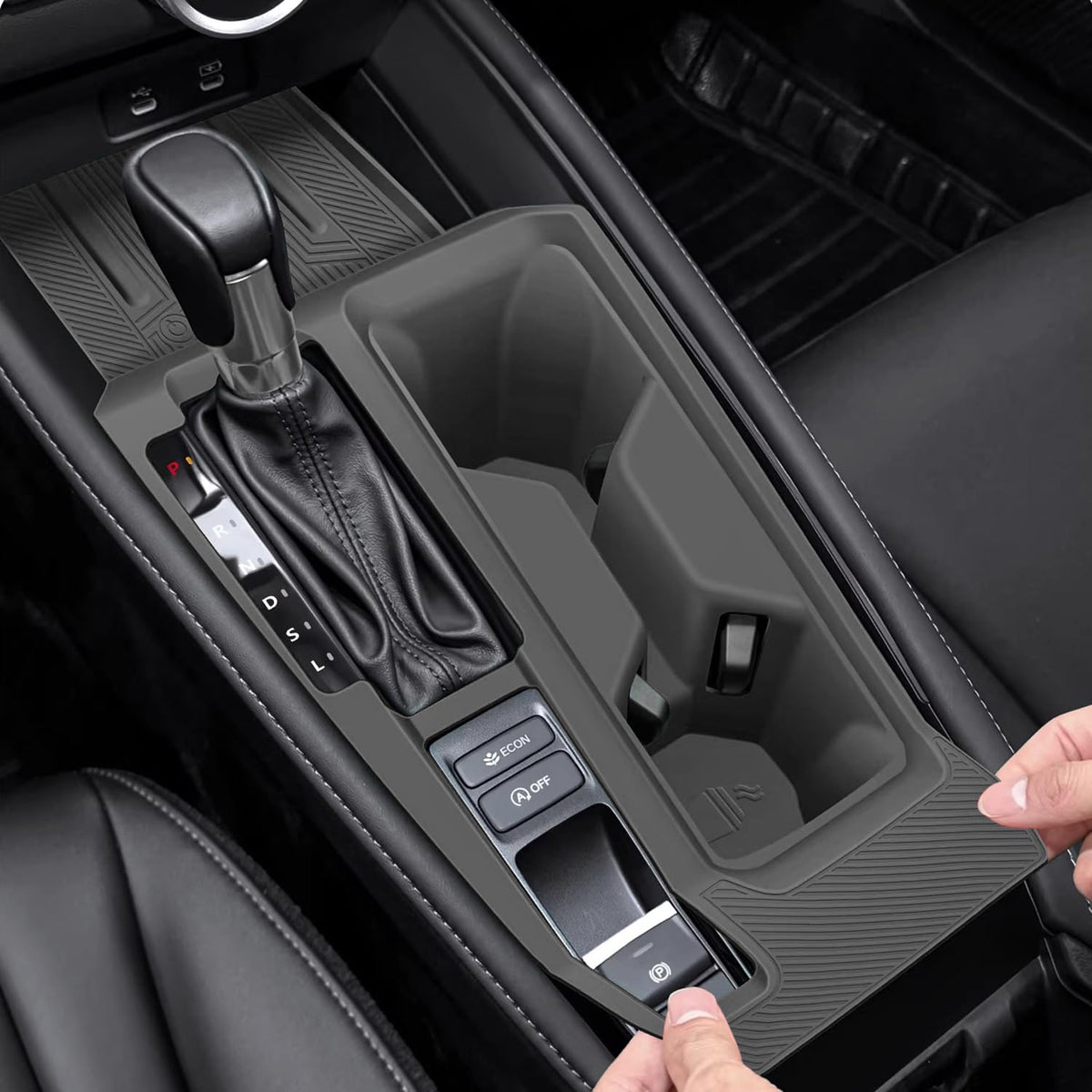 Temmis Center Console Silicone Organizer Wrap for Honda Accord - Product Imagery