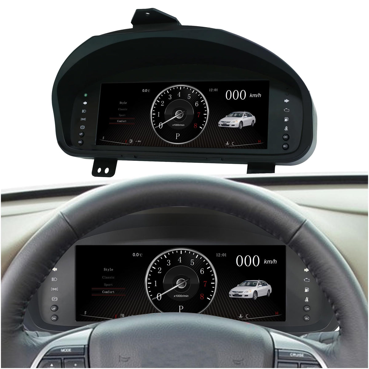 Car Speedometer for Honda Accord 2003-2007, 8GB Instrument - Product Imagery