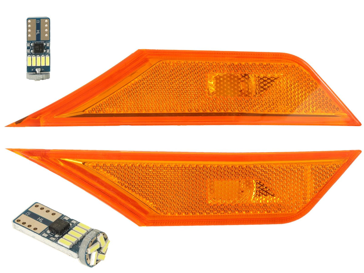 QZQ LED Side Marker Turn Signal Lights for Honda Civic Sedan - Product Imagery