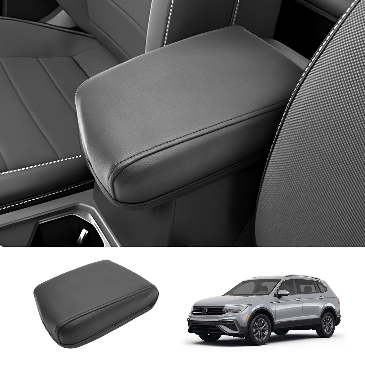 2018-2023 2024 Tiguan Center Console Cover for VW Tiguan - Product Imagery