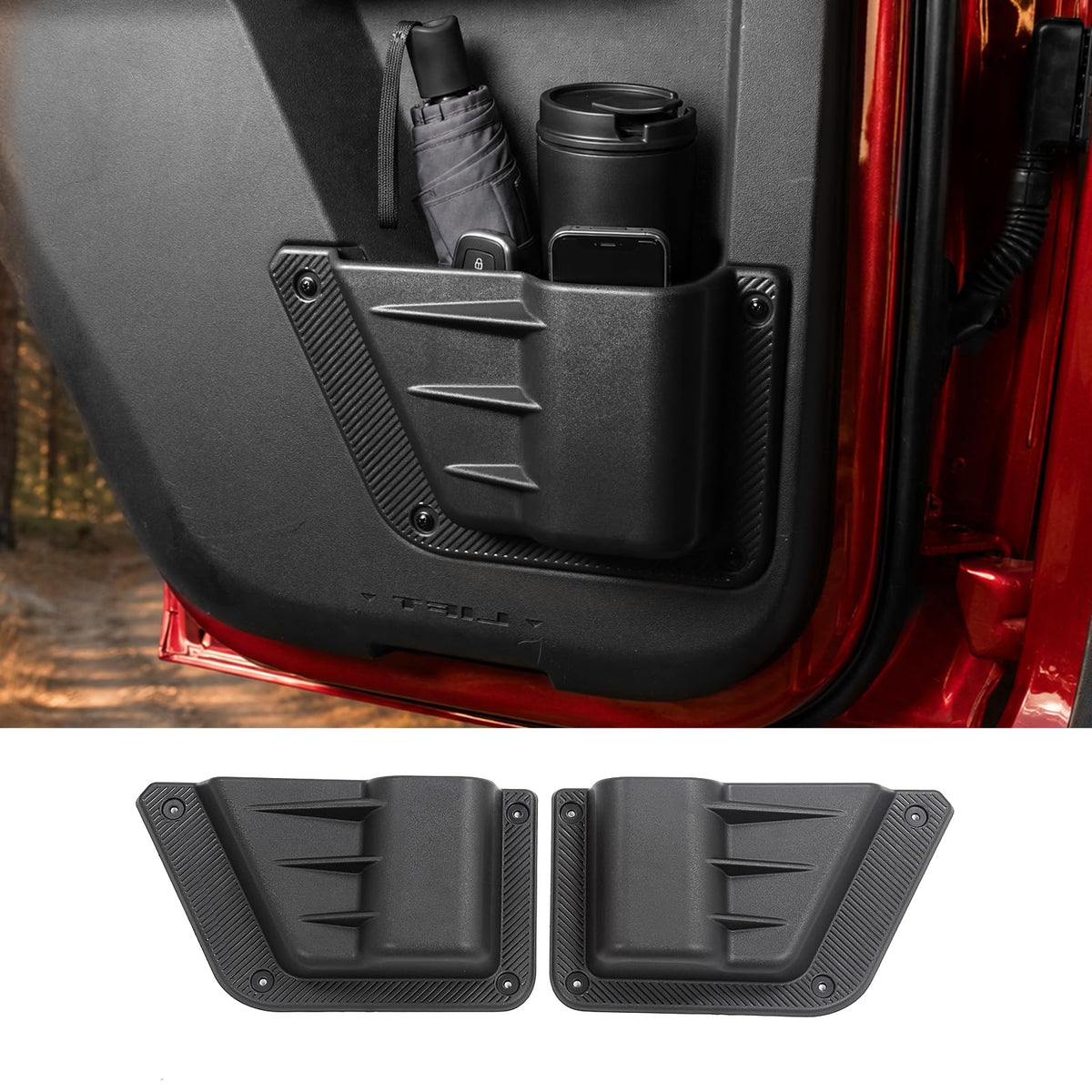 Mabett Rear Door Pockets Storage Set for 2021-2026 Ford Bronco - Product Imagery
