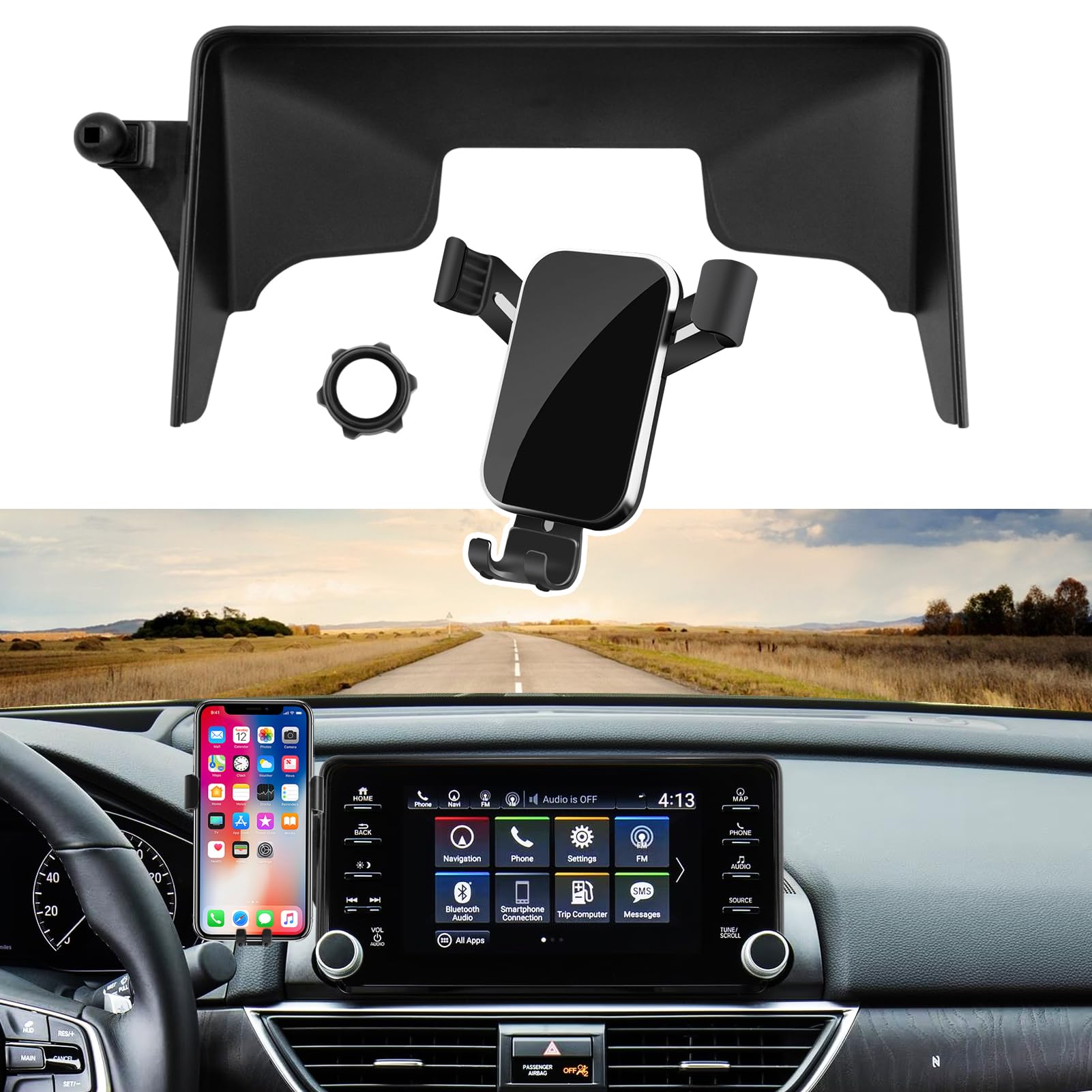 Compatible with Honda Accord Phone Mount 2018 2019 2020 2021 2022 - Product Imagery